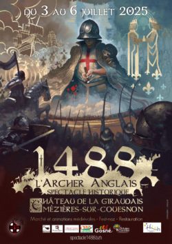 affiche 1488, L'Archer Anglais,2025