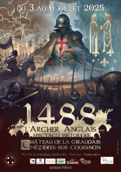 Affiche 1488, L'Archer Anglais,2025